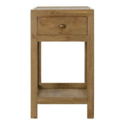 Mesita de Noche DKD Home Decor Bambú Madera MDF (44 x 42 x 75 cm)