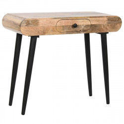 Console Home ESPRIT Marrone Nero Ferro Legno di mango 90 x 35 x 75 cm