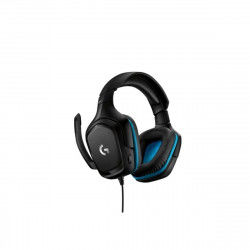 Auricolari con Microfono Gaming Logitech G432 Nero Azzurro Blu/Nero Nero/Blu