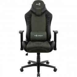 Gaming Chair Aerocool KNIGHT AeroSuede 180º Black Green Black/Green