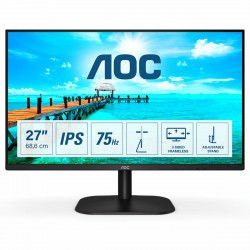 Écran AOC 27B2H 27" FHD WLED IPS 27" LED IPS Flicker free 75 Hz 75 Hz