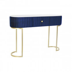 Console DKD Home Decor Bleu Blanc Multicouleur Doré Métal Marbre 30 x 40 cm...