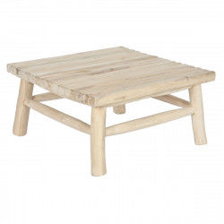 Hoofdtafel DKD Home Decor Teakboom 80 x 80 x 40 cm