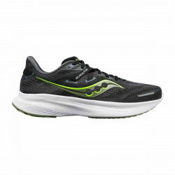 Hardloopschoenen voor Volwassenen Saucony Guide 16 Zwart Mannen