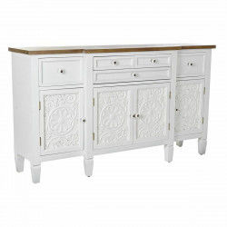 Credenza DKD Home Decor Bianco Abete Naturale MDF