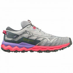 Sportschoenen voor Dames Mizuno Wave Daichi 7 Lichtgrijs