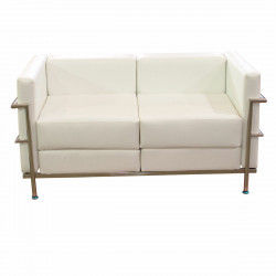 2-Seater Sofa Tarazona P&C 72PSPBL White