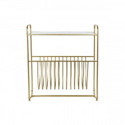 Revistero DKD Home Decor Espejo Dorado Metal (76 x 35 x 83 cm)