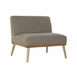 Fauteuil DKD Home Decor Beige Pin 80 x 66 x 72 cm