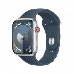 Smartwatch Apple Watch Series 9 + Cellular Blauw Zilverkleurig 45 mm