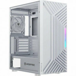 Case computer desktop ATX Nfortec Nervia ARGB Bianco