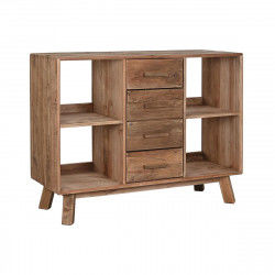 Schubladenschrank DKD Home Decor Dunkelbraun Holz Recyceltes Holz Alpino 120...