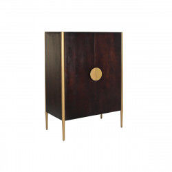 Credenza DKD Home Decor Legno Metallo Nero 80 x 40 x 120 cm