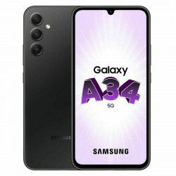 Smartphone Samsung A34 5G Negro Gris 6 GB RAM 128 GB