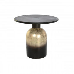 Side table DKD Home Decor 58,5 x 58,5 x 53 cm Crystal Black Mango wood