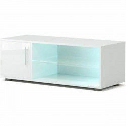 Mobile TV 100 x 38 x 36 cm Metallo Bianco Melammina