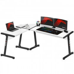 Desk Huzaro HZ-Hero 6.0 White Steel Carbon fibre Cardboard 178 x 4 x 112 cm