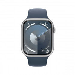 Montre intelligente Watch S9 Apple Bleu Argenté 45 mm