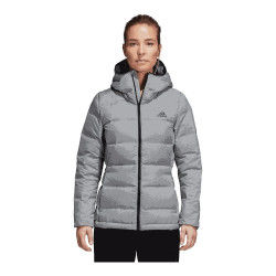 Sportjack voor dames HELIONIC MEL CZ Adidas 1385 Grijs