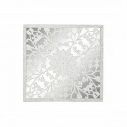 Décoration murale DKD Home Decor Miroir Bois MDF (121 x 3 x 121 cm)