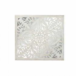 Decorazione da Parete DKD Home Decor Specchio Legno MDF (121.5 x 3 x 121.5 cm)