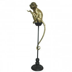 Figurine Décorative DKD Home Decor Doré Métal Résine Colonial Singe (32 x 21...