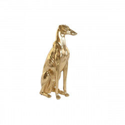 Decoratieve figuren DKD Home Decor Gouden Hars Hond (42,5 x 25,5 x 78 cm)