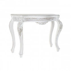 Console DKD Home Decor Bois Blanc Bois de manguier (106 x 39 x 77 cm)