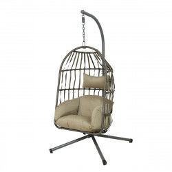 Fauteuil de jardin suspendu Decoris nido 840880 osier Fer