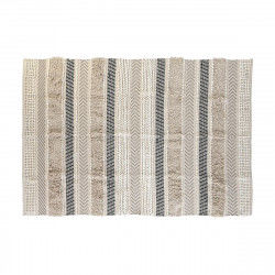 Alfombra DKD Home Decor 230 x 160 x 1 cm Negro Beige Algodón Boho