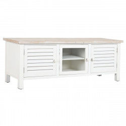 Mueble de TV DKD Home Decor Abeto Blanco Madera MDF 120 x 40 x 45 cm