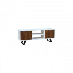 Mobile TV DKD Home Decor Bianco 135 x 35 x 40 cm Metallo Legno di mango