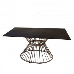 Dining Table Ariki 150 x 120 x 71,5 cm synthetic rattan Steel