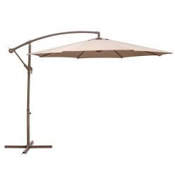 Parasol Tessa Taupe Aluminium 300 cm