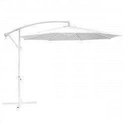 Parasol Alba Aluminium Blanc 300 cm